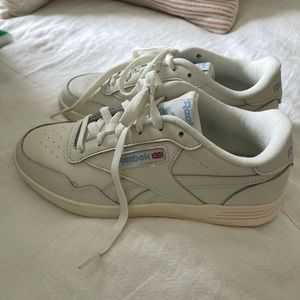 Reebok white sneakers